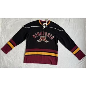 G-III Minnesota Gophers Vintage Pullover Black, Gold, Burgundy Men’s Size XL